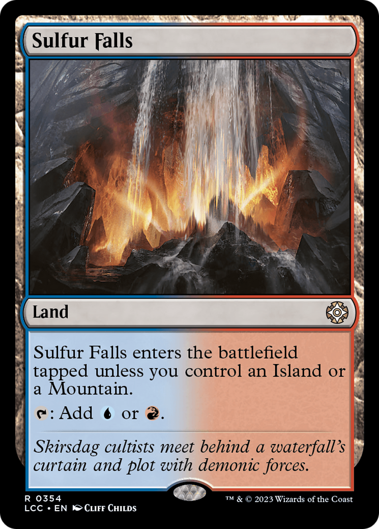 Sulfur Falls [The Lost Caverns of Ixalan Commander] | Gear Gaming Fayetteville