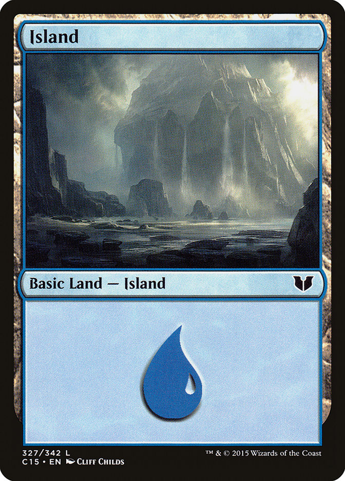 Island (327) [Commander 2015] | Gear Gaming Fayetteville