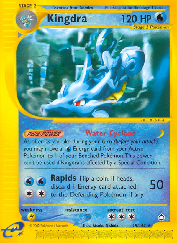 Kingdra (19/147) [Aquapolis] | Gear Gaming Fayetteville