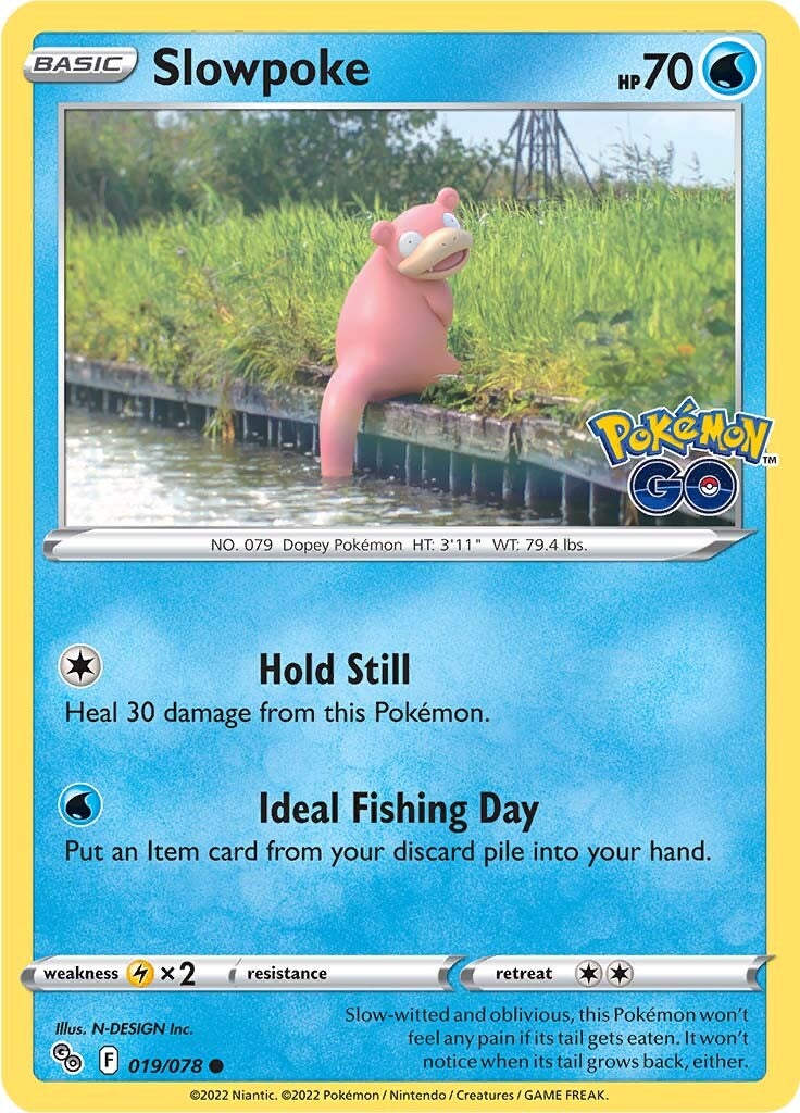 Slowpoke (019/078) [Pokémon GO] | Gear Gaming Fayetteville