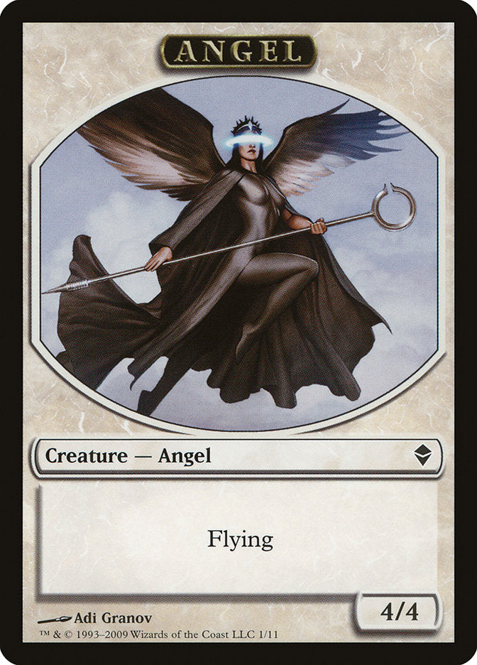 Angel Token [Zendikar Tokens] | Gear Gaming Fayetteville