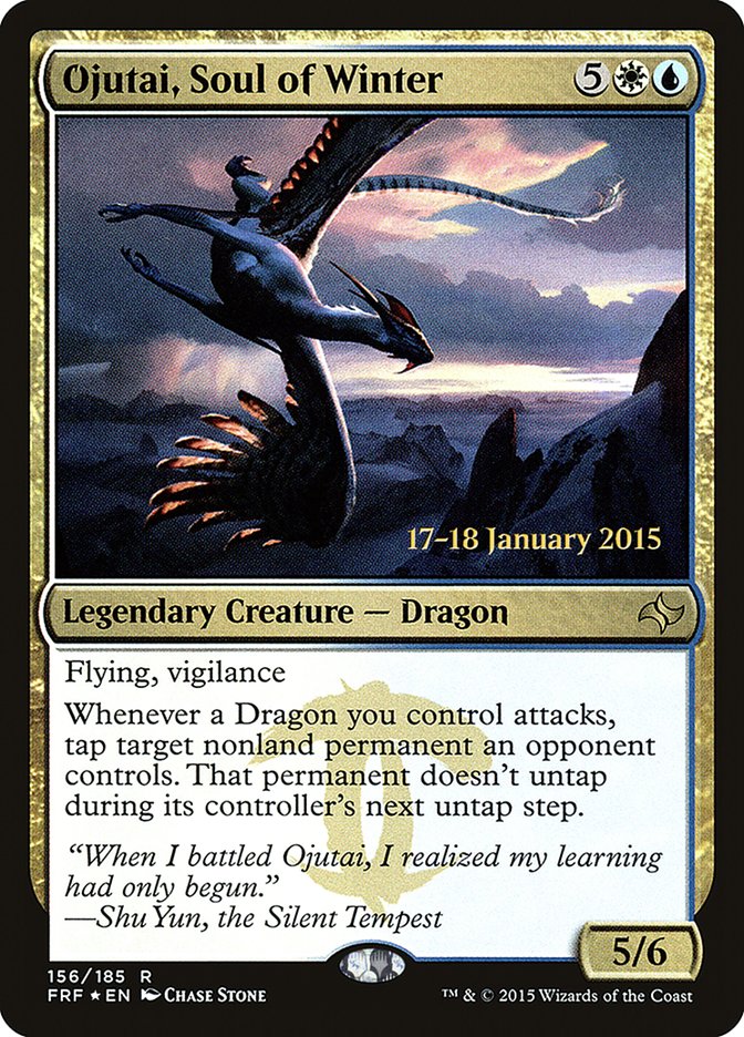 Ojutai, Soul of Winter [Fate Reforged Prerelease Promos] | Gear Gaming Fayetteville