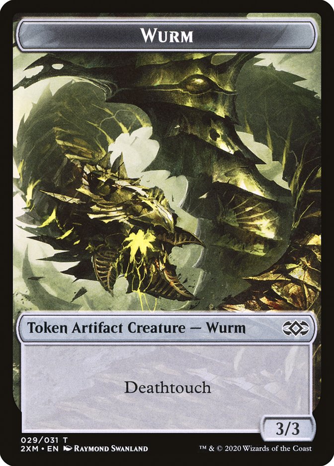 Wurm Token (029/031) [Double Masters Tokens] | Gear Gaming Fayetteville