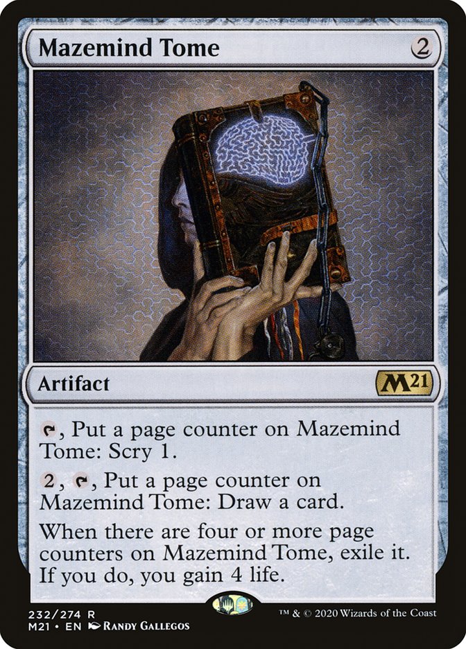 Mazemind Tome [Core Set 2021] | Gear Gaming Fayetteville