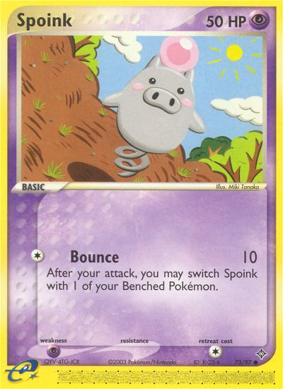 Spoink (73/97) [EX: Dragon] | Gear Gaming Fayetteville