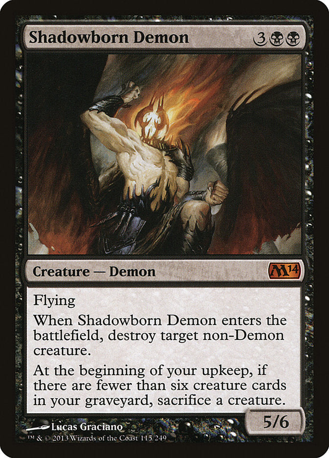 Shadowborn Demon [Magic 2014] | Gear Gaming Fayetteville