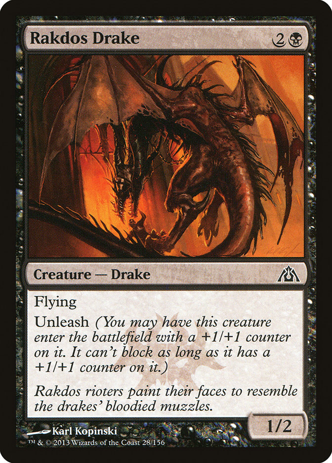 Rakdos Drake [Dragon's Maze] | Gear Gaming Fayetteville