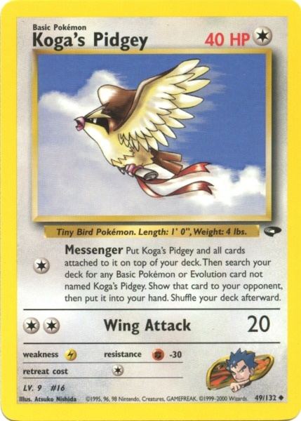 Koga's Pidgey (49/132) [Gym Challenge Unlimited] | Gear Gaming Fayetteville