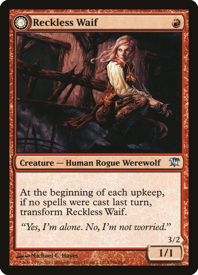 Reckless Waif // Merciless Predator [Innistrad] | Gear Gaming Fayetteville