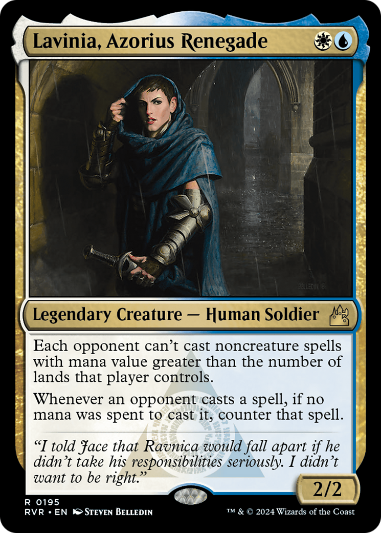 Lavinia, Azorius Renegade [Ravnica Remastered] | Gear Gaming Fayetteville