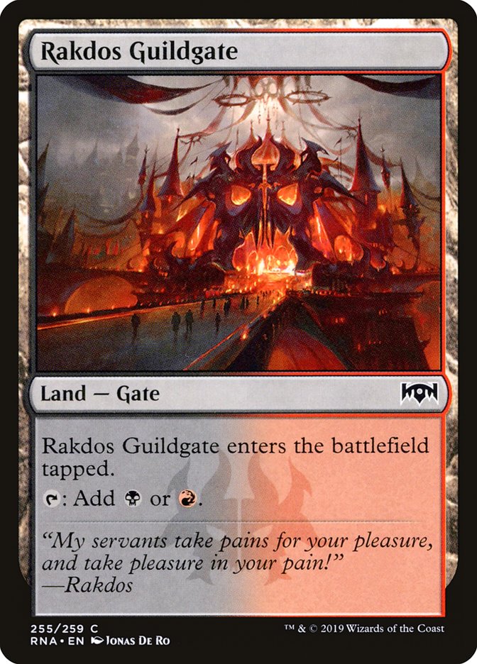 Rakdos Guildgate (255/259) [Ravnica Allegiance] | Gear Gaming Fayetteville