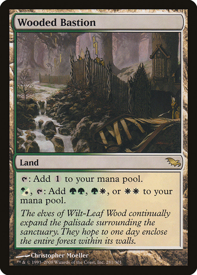 Wooded Bastion [Shadowmoor] | Gear Gaming Fayetteville