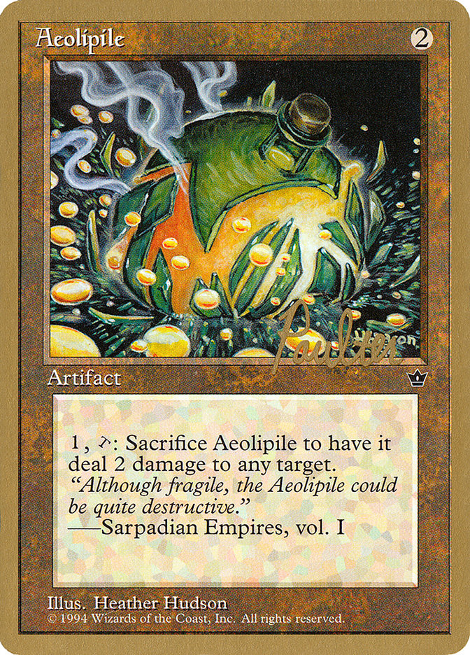 Aeolipile (Preston Poulter) [Pro Tour Collector Set] | Gear Gaming Fayetteville