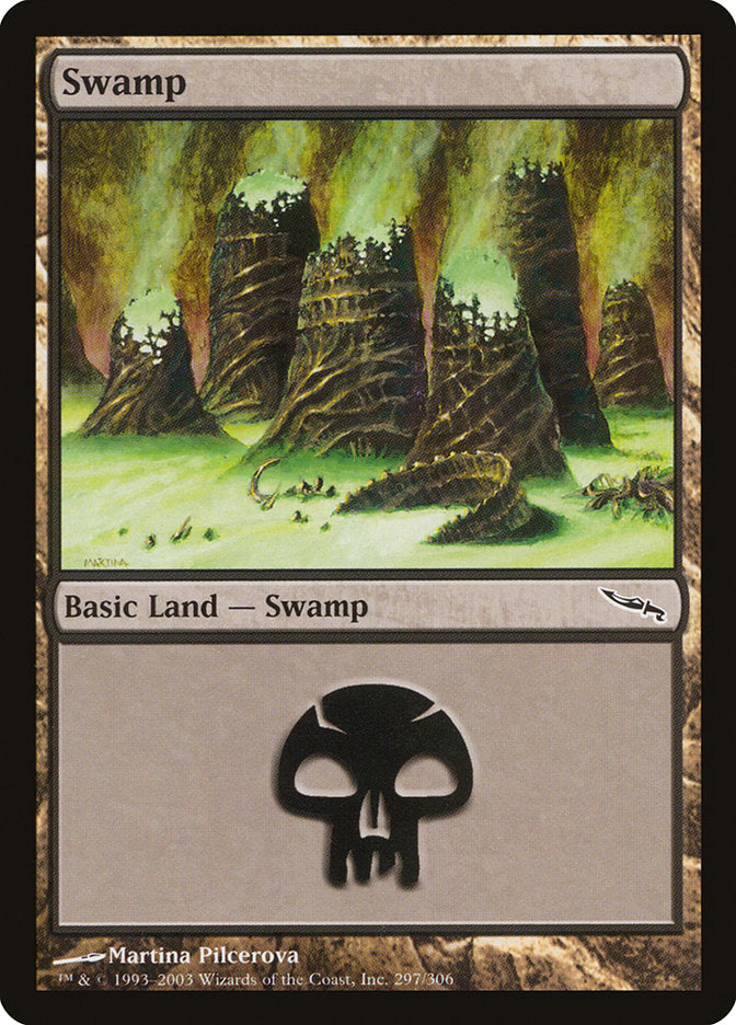 Swamp (297) [Mirrodin] | Gear Gaming Fayetteville