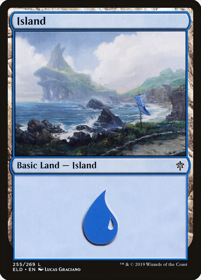 Island (255) [Throne of Eldraine] | Gear Gaming Fayetteville