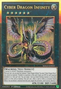 Cyber Dragon Infinity [MAGO-EN033] Gold Rare | Gear Gaming Fayetteville