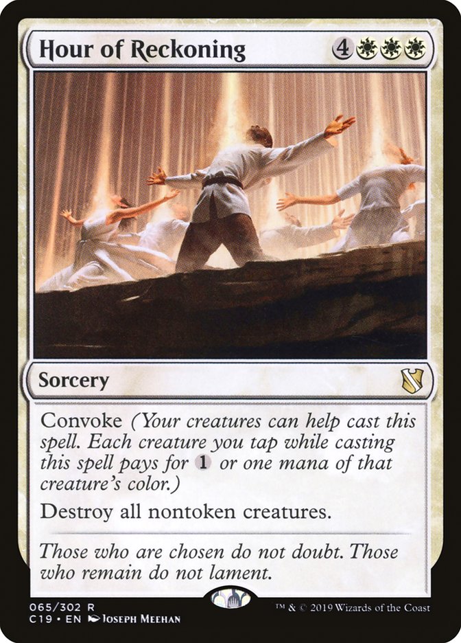 Hour of Reckoning [Commander 2019] | Gear Gaming Fayetteville