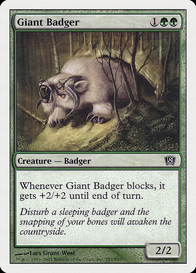 Giant Badger [Eighth Edition] | Gear Gaming Fayetteville