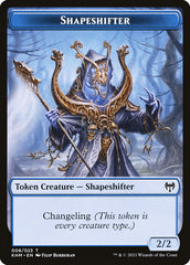 Elf Warrior // Shapeshifter Double-Sided Token [Kaldheim Tokens] | Gear Gaming Fayetteville