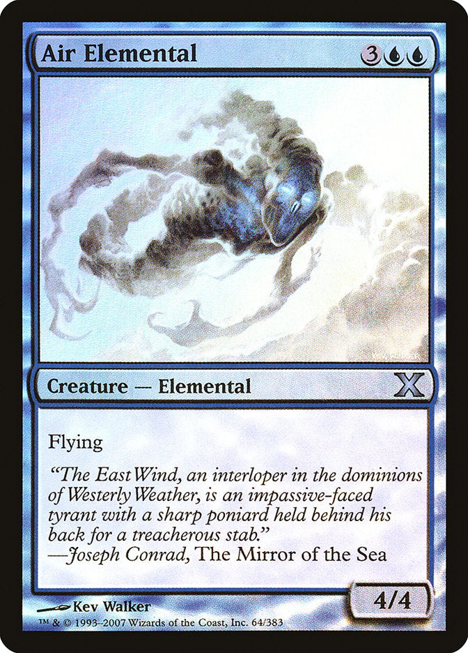 Air Elemental (Premium Foil) [Tenth Edition] | Gear Gaming Fayetteville