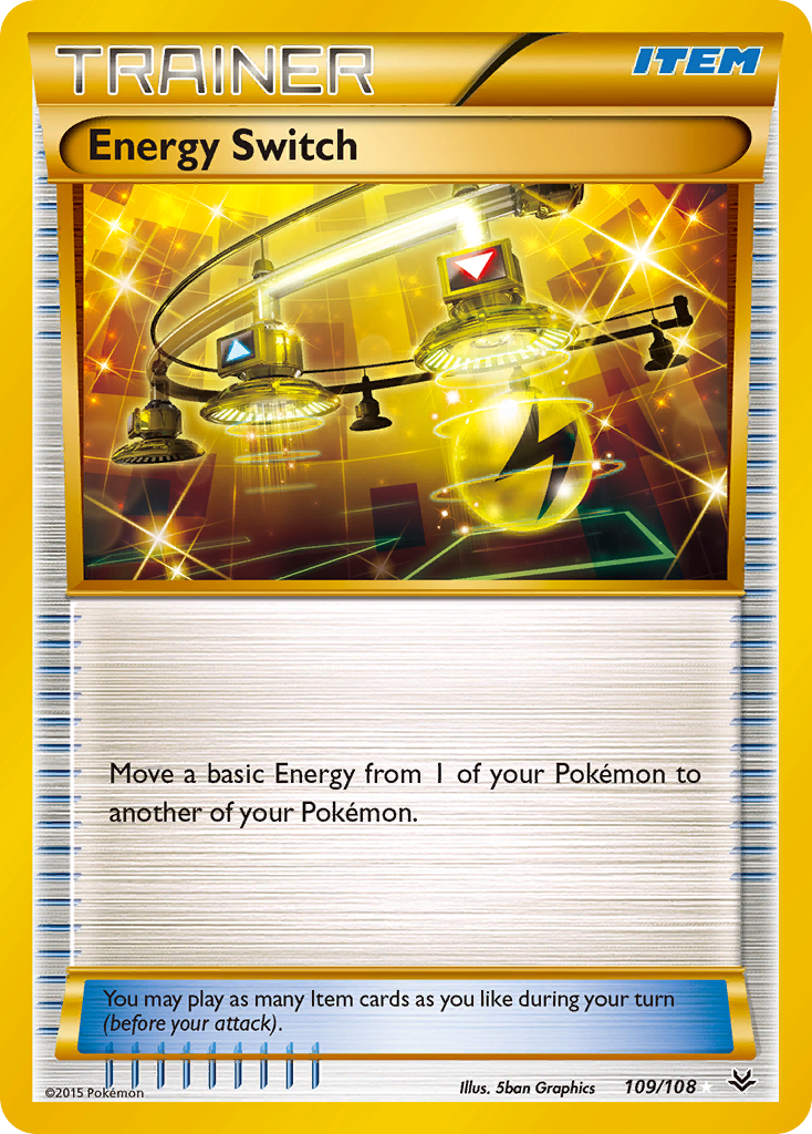 Energy Switch (109/108) [XY: Roaring Skies] | Gear Gaming Fayetteville