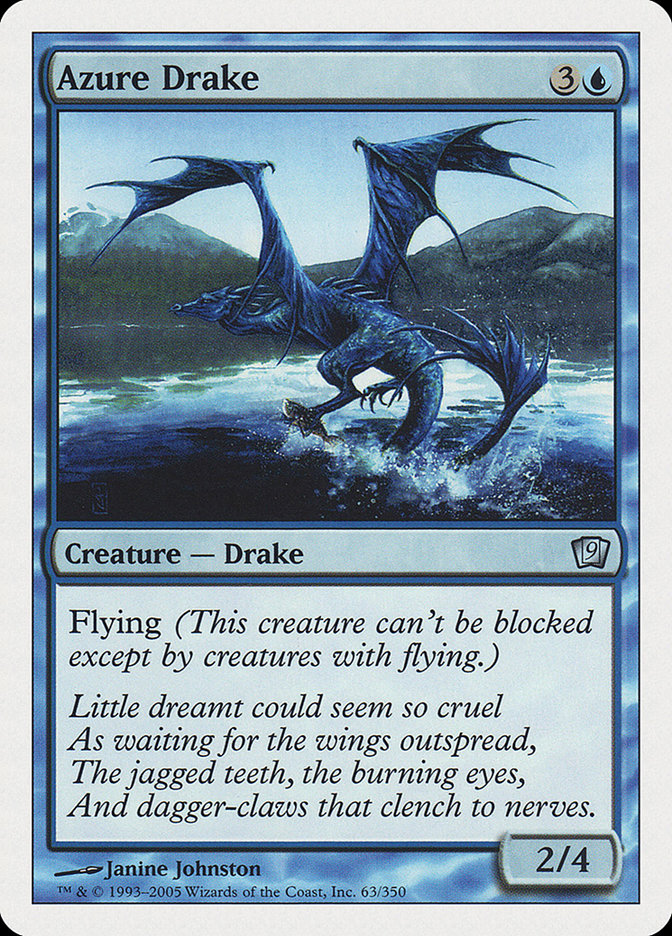 Azure Drake [Ninth Edition] | Gear Gaming Fayetteville