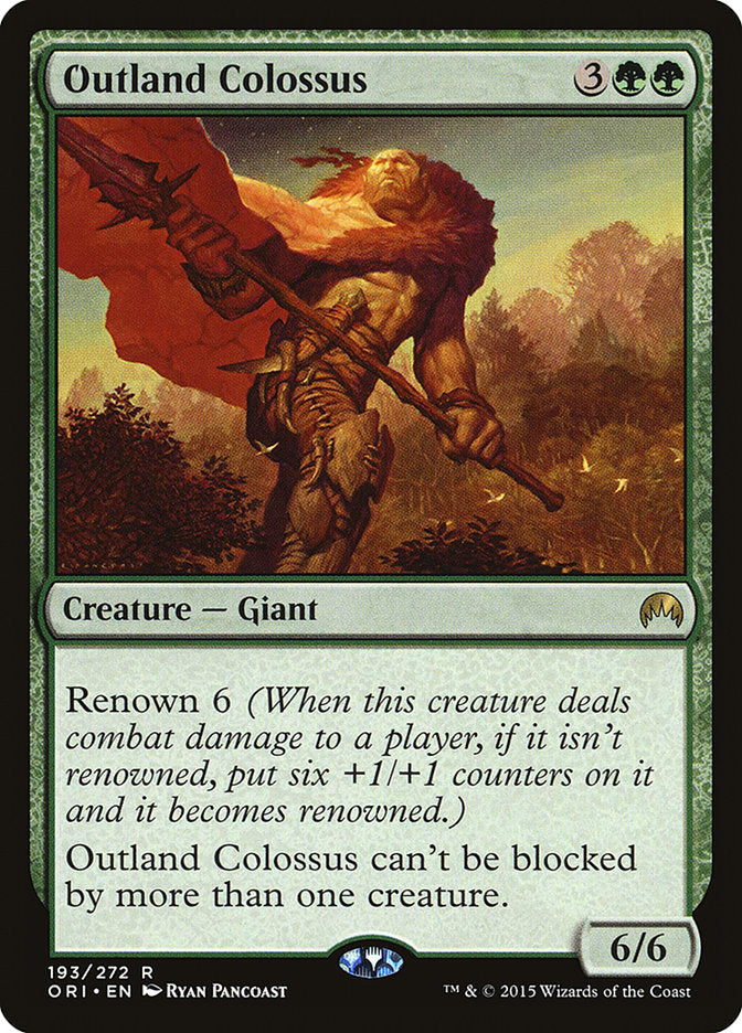 Outland Colossus [Magic Origins] | Gear Gaming Fayetteville