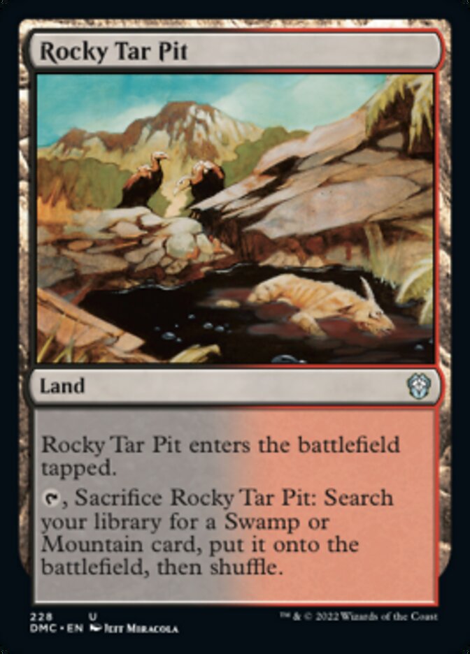 Rocky Tar Pit [Dominaria United Commander] | Gear Gaming Fayetteville