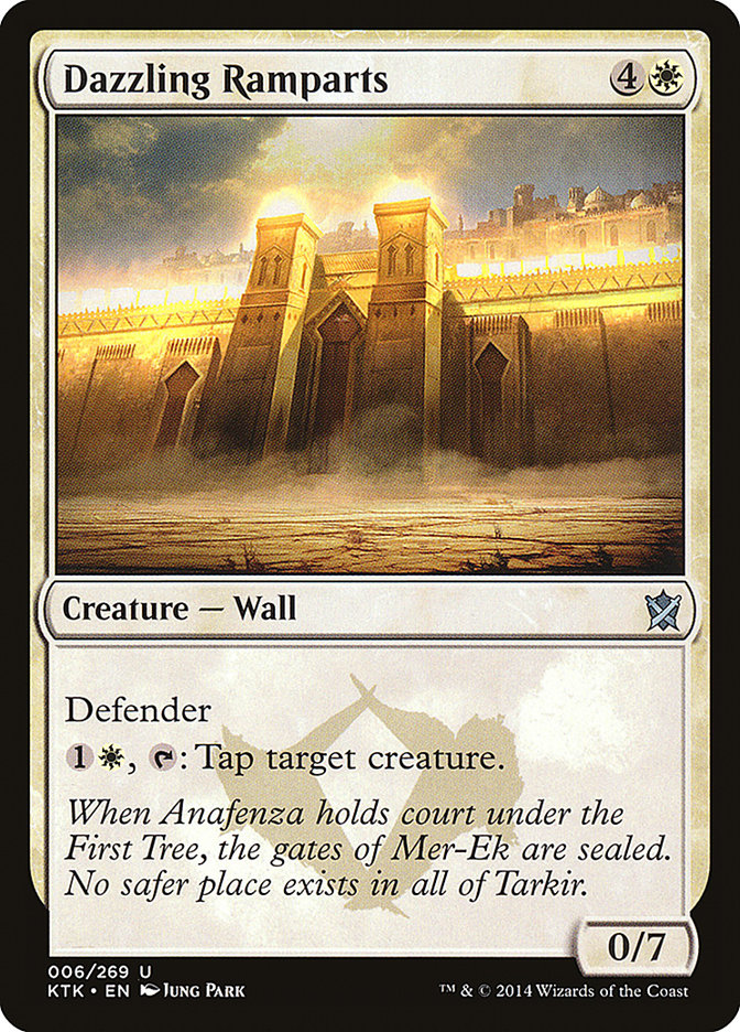 Dazzling Ramparts [Khans of Tarkir] | Gear Gaming Fayetteville