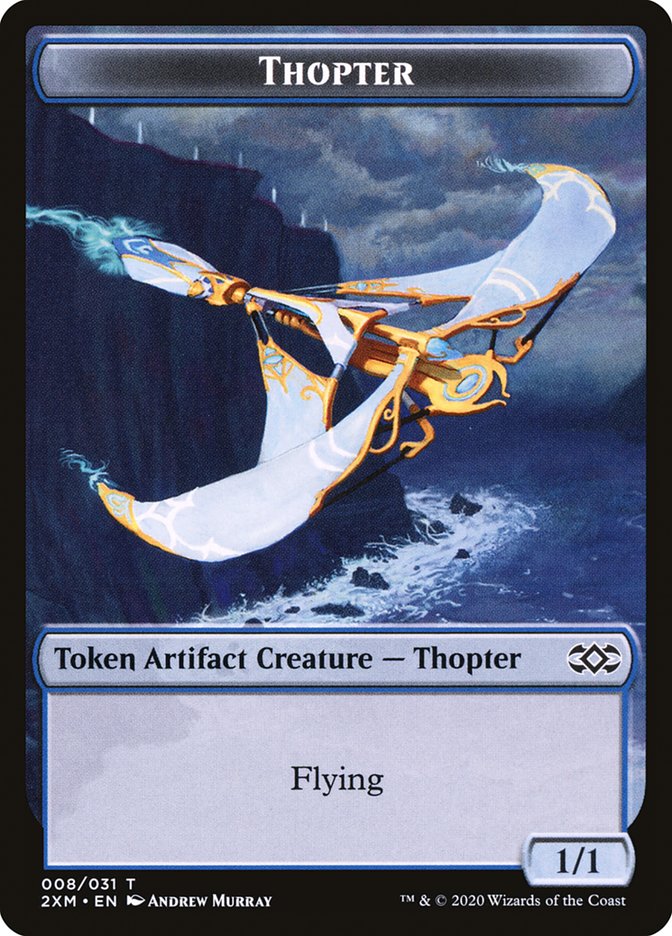 Thopter Token (008/031) [Double Masters Tokens] | Gear Gaming Fayetteville