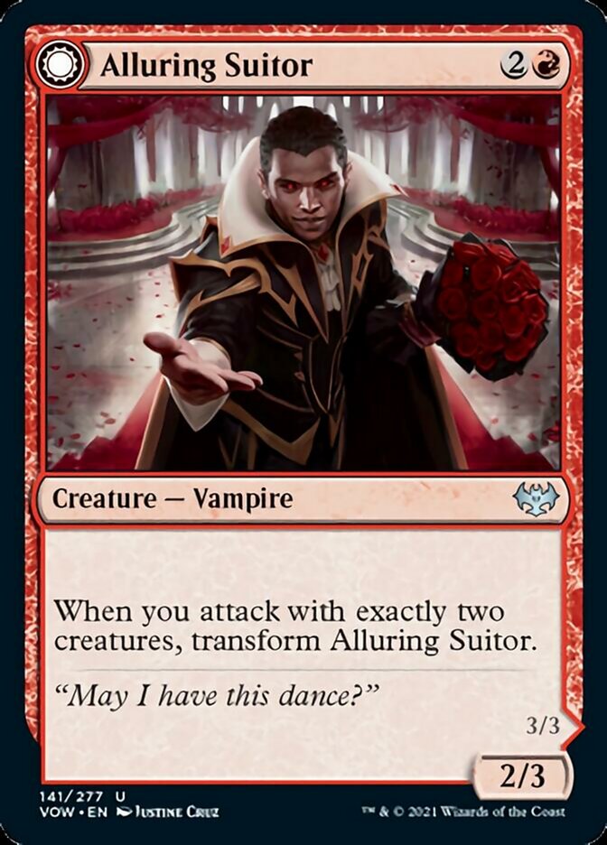 Alluring Suitor // Deadly Dancer [Innistrad: Crimson Vow] | Gear Gaming Fayetteville