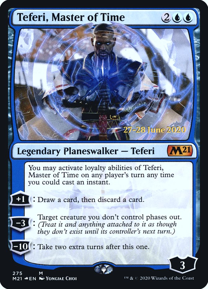 Teferi, Master of Time [Core Set 2021 Prerelease Promos] | Gear Gaming Fayetteville