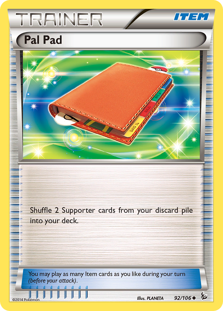 Pal Pad (92/106) [XY: Flashfire] | Gear Gaming Fayetteville