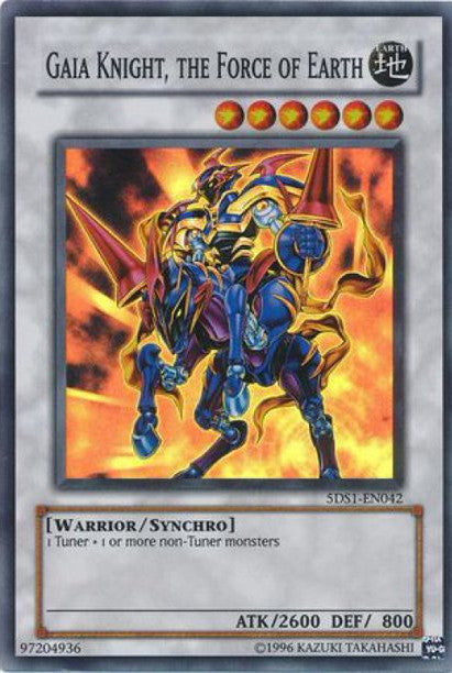 Gaia Knight, the Force of Earth [5DS1-EN042] Common | Gear Gaming Fayetteville