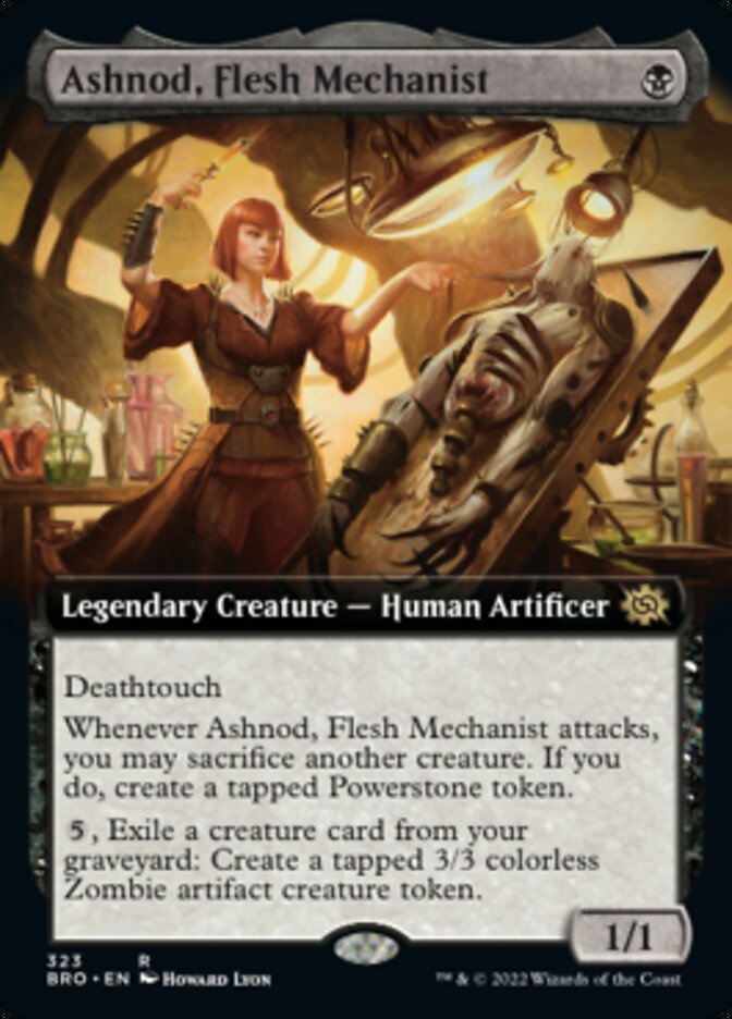 Ashnod, Flesh Mechanist (Extended Art) [The Brothers' War] | Gear Gaming Fayetteville