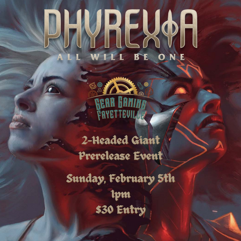 Phyrexia - All Will Be One - Two Headed Giant Pre-Release ticket