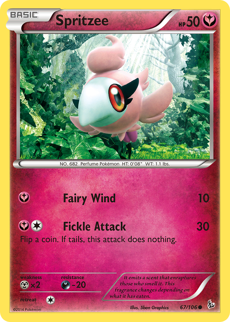 Spritzee (67/106) [XY: Flashfire] | Gear Gaming Fayetteville