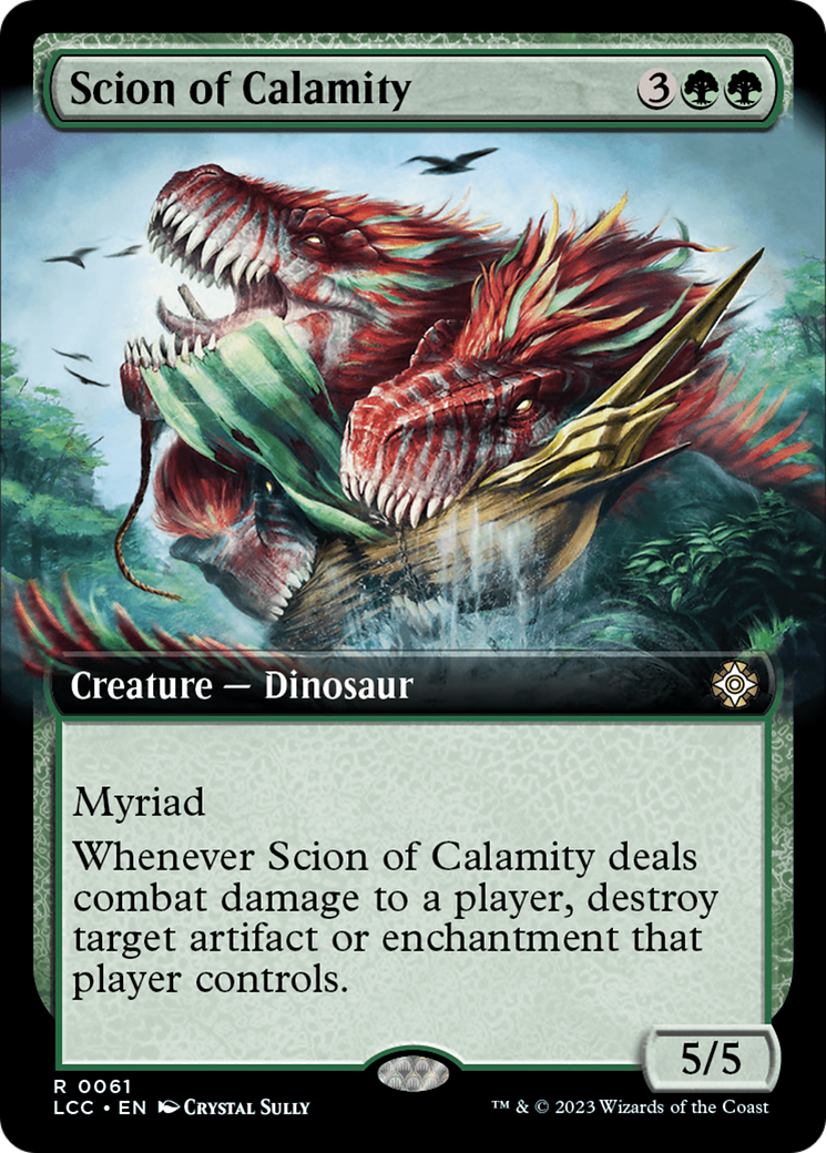 Scion of Calamity (Extended Art) [The Lost Caverns of Ixalan Commander] | Gear Gaming Fayetteville