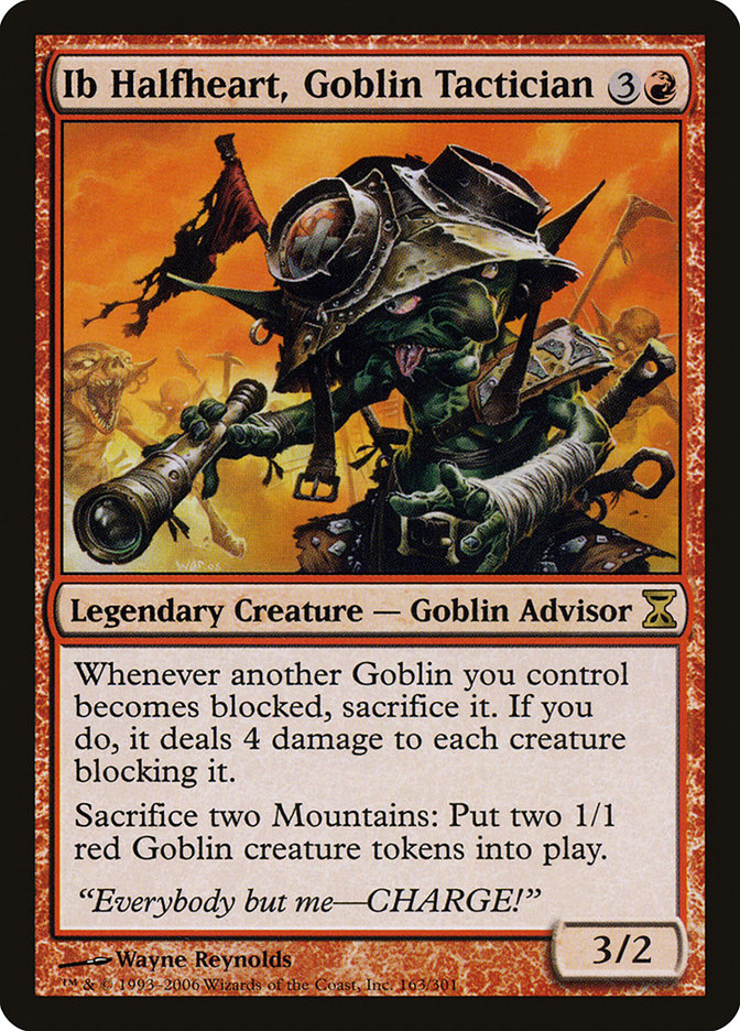 Ib Halfheart, Goblin Tactician [Time Spiral] | Gear Gaming Fayetteville