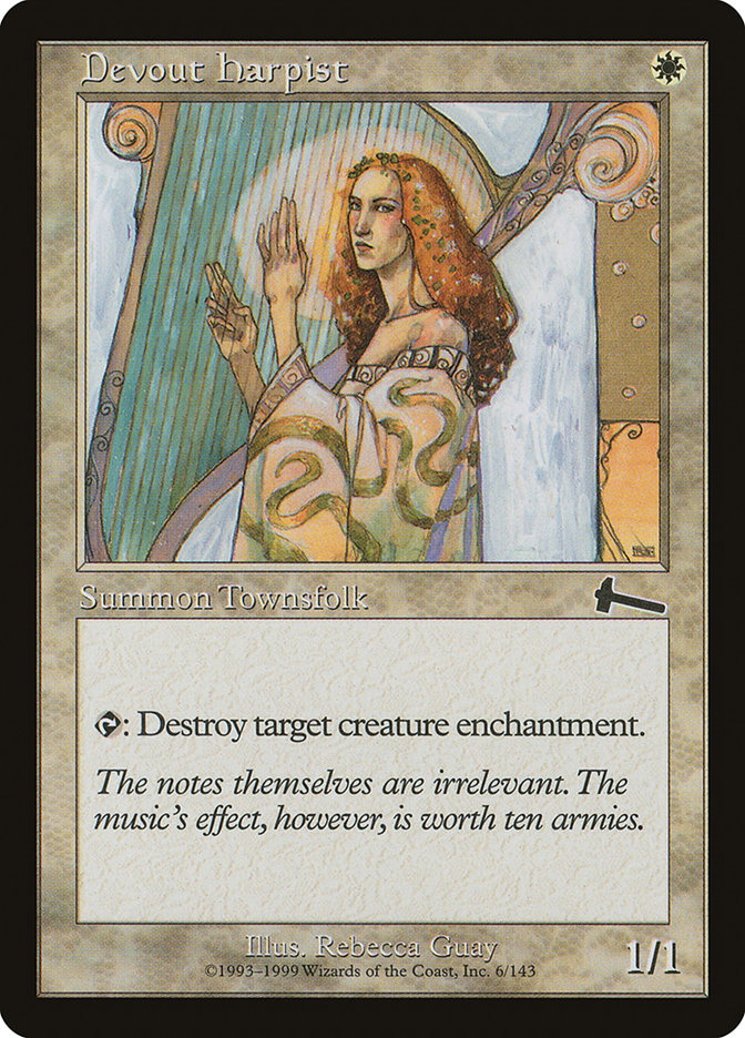 Devout Harpist [Urza's Legacy] | Gear Gaming Fayetteville