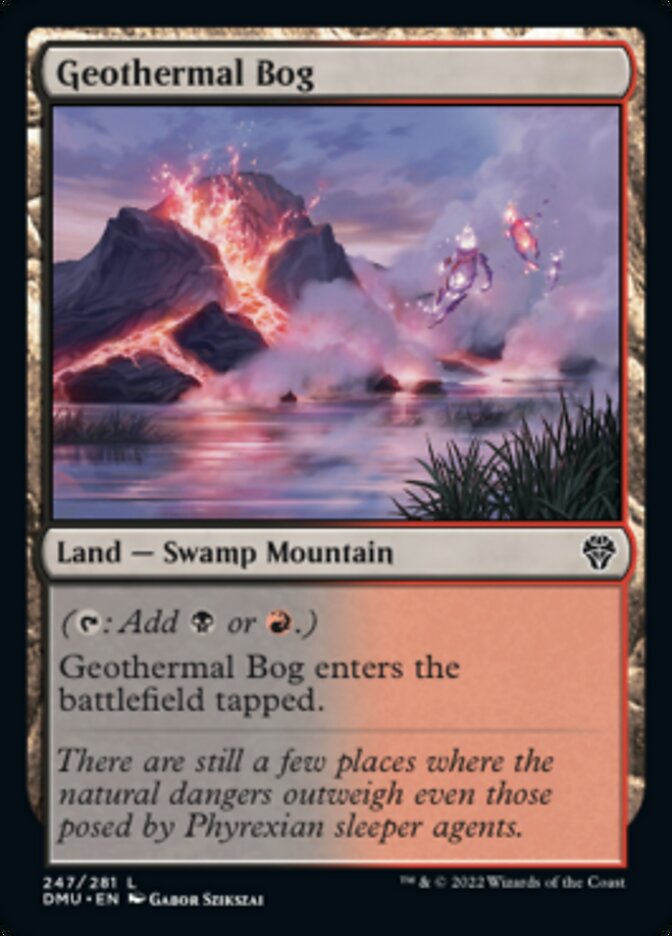 Geothermal Bog [Dominaria United] | Gear Gaming Fayetteville