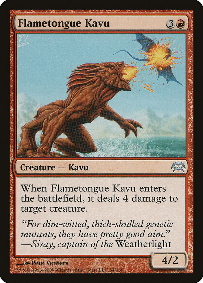 Flametongue Kavu [Planechase] | Gear Gaming Fayetteville