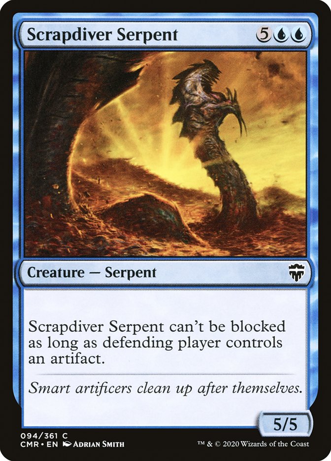 Scrapdiver Serpent [Commander Legends] | Gear Gaming Fayetteville