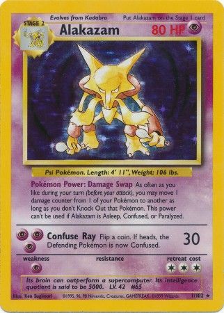 Alakazam (1/102) [Base Set Unlimited] | Gear Gaming Fayetteville