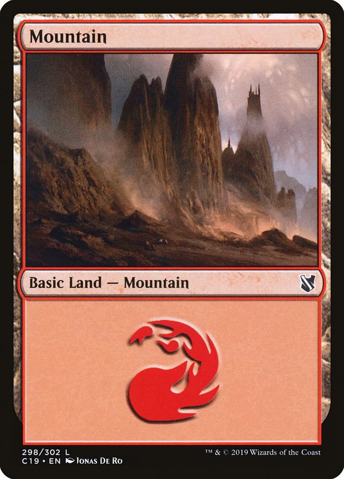Mountain (298) [Commander 2019] | Gear Gaming Fayetteville