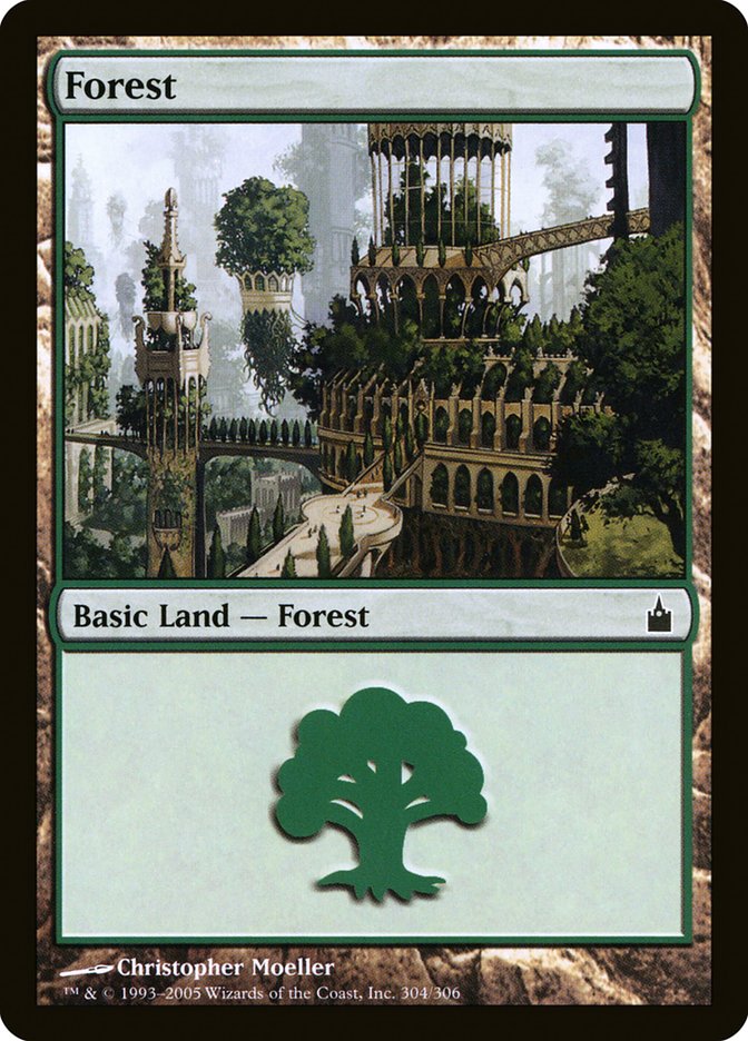 Forest (304) [Ravnica: City of Guilds] | Gear Gaming Fayetteville