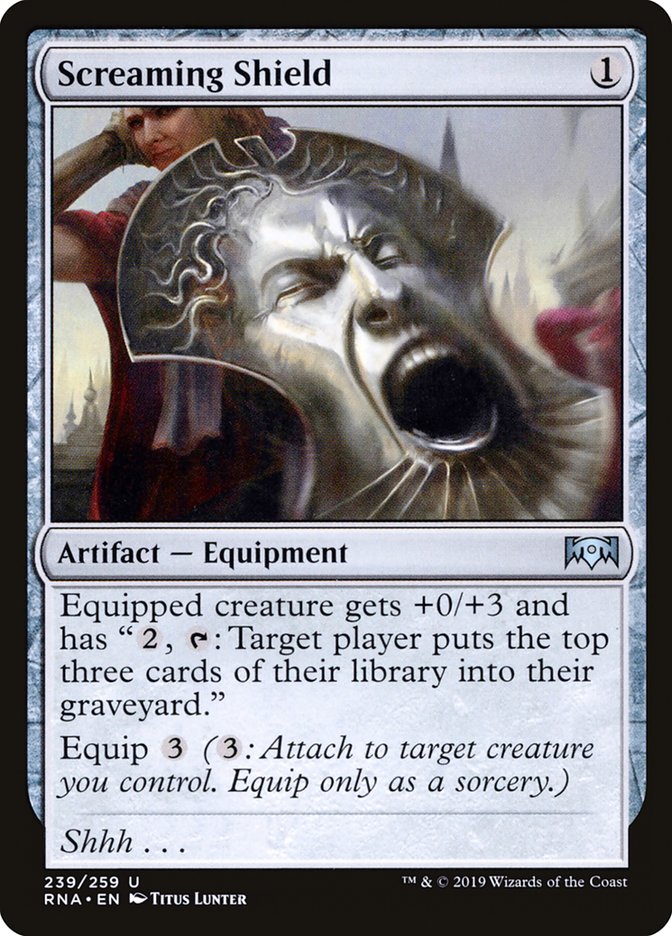 Screaming Shield [Ravnica Allegiance] | Gear Gaming Fayetteville