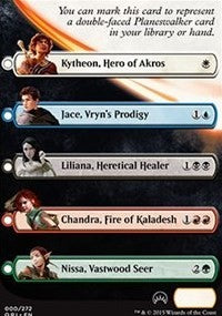 Checklist Card - Magic Origins (Planeswalker) [Magic Origins] | Gear Gaming Fayetteville