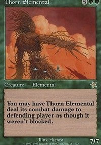 Thorn Elemental (Oversized) [Oversize Cards] | Gear Gaming Fayetteville