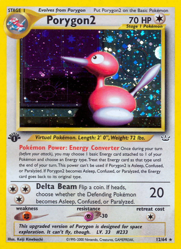 Porygon2 (12/64) [Neo Revelation 1st Edition] | Gear Gaming Fayetteville